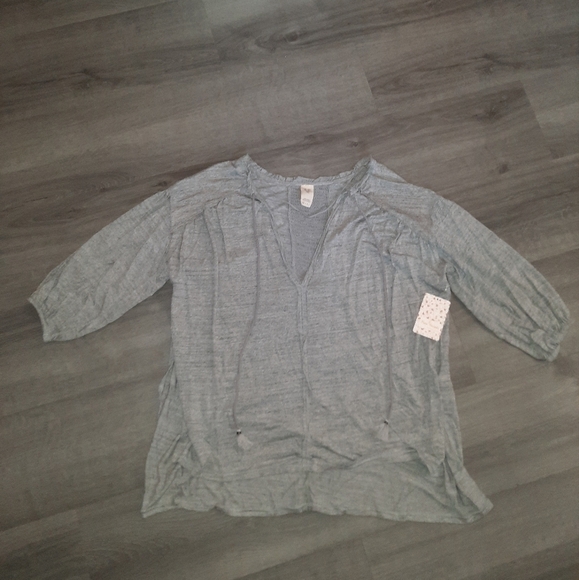 NWT We The Free Just A Henley Oversized Tunic Top - Picture 5 of 9